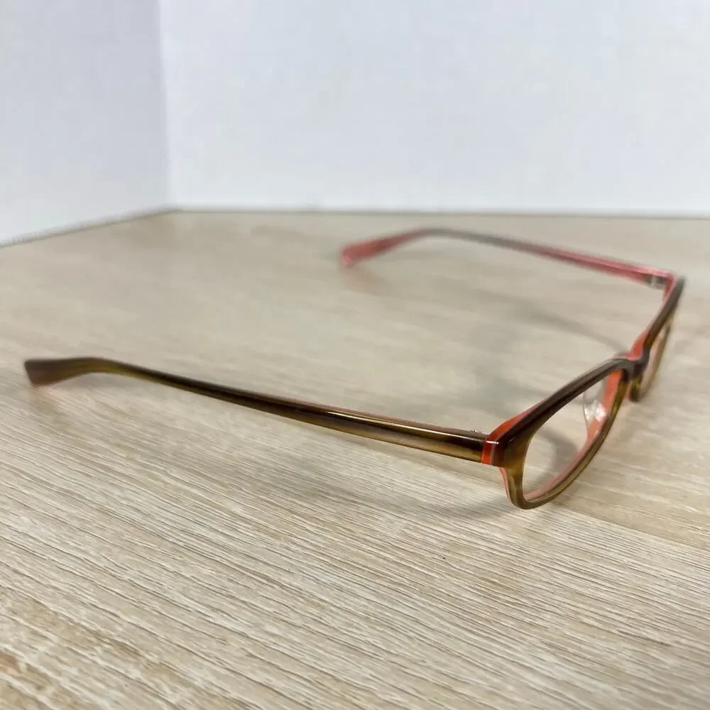 Oliver Peoples Maria OTPI Eyeglasses Brown Pink Frames Only 49-16-135 Japan